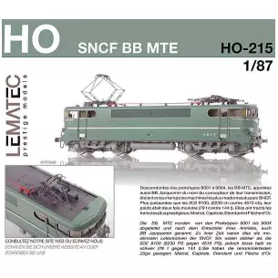 Locomotive électrique BB 9214, région 4, Bordeaux, Oullins, bandes blanches