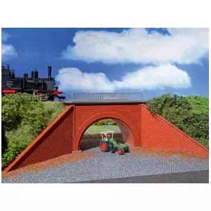 Un tunnel en brique - VOLLMER 42514 - HO 1/87ème - 100/300 x 63 x 80 mm