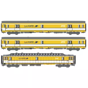 Set of 3 UIC OCEM LSModels 40424 - SNCF - HO : 1/87 - EP IV