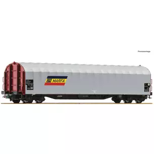 Sliding tarpaulin wagon- CFR Marfa