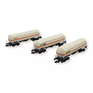 Set 3 wagons citernes Gaz - ARNOLD HN6387 - N 1/160 - SNCF