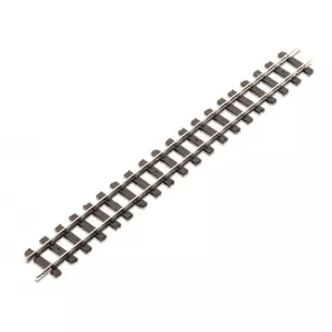 Rails droits Peco ST411 - HOe 1/87 - Longueur 174mm - Code 80