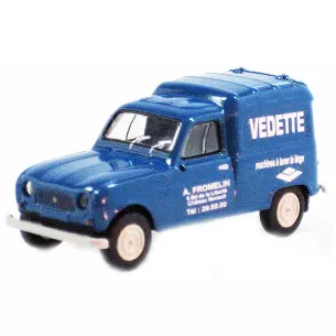 Renault 4 fourgonnette 1961 bleue VEDETTE