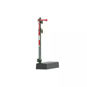 Sémaphore 2 ailes mât treillis 3 feux MÄRKLIN 70412 - HO 1/87