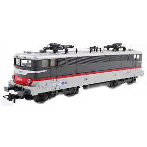 Locomotive électrique BB 16058 livrée multiservices logo casquette du dépot de Achères