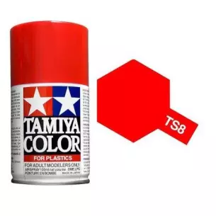 Bombe aérosol  90 ml rouge italien brillant
