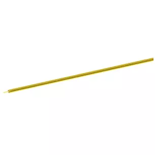 Bobine de fil jaune 10m en section 0.7mm²