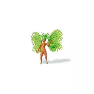 Figurine Danseuse de samba PREISER 29115 - HO 1:87