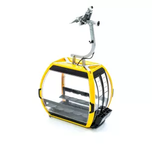 Omega V gondola, yellow - HO 1/87 - Jagerndorfer 82102