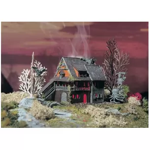 Maison hantée avec Flacker light