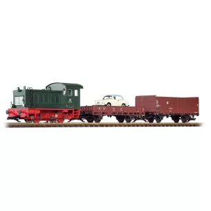 Set de départ Piko G 37121 Train de marchandises V 20 - G 1/22.5 - DR - EP III