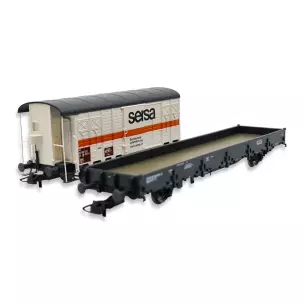 2 piece set Track maintenance train- SERSA