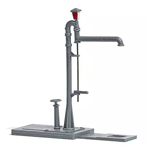 Grue à eau articulée