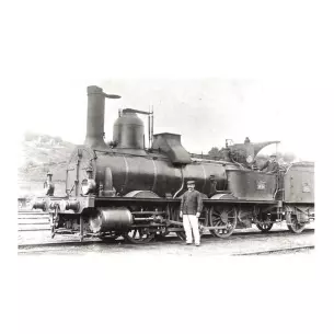 Locomotive à vapeur BR 030 'bourbonnais" ANALOGIQUE REE MODELES MB189 - HO 1/87