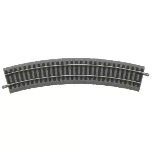 Curved rail with ballast dimensions 422 mm