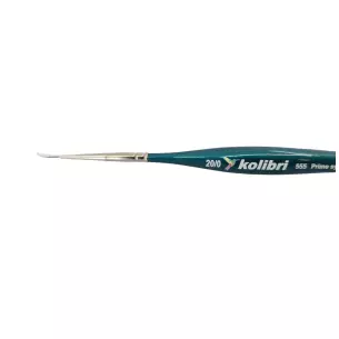 Pinceau en soies de Martre Kolinsky - Manche Laqué N°20-0 - KOLIBRI 0555/20-0