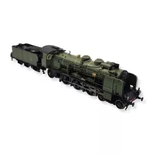 Locomotive à vapeur 231 D 229 Verte REE MODELES MB138  - PLM - HO 1/87 - EP II