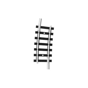 Curved track Minitrix R2a radius 261.8 mm 7.5° - N : 1/160 - code 80 - 14919