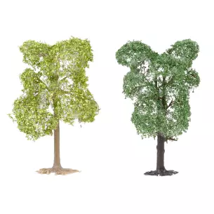 2 arbres - Poiriers Faller 181804 - HO - N - TT - 90 & 110 mm