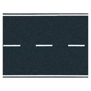 Feuille de route droite Noch 60706 - HO 1/87 - souple