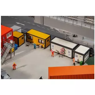 Conteneurs de Chantier FALLER 130136 - HO 1 : 87 - EP V