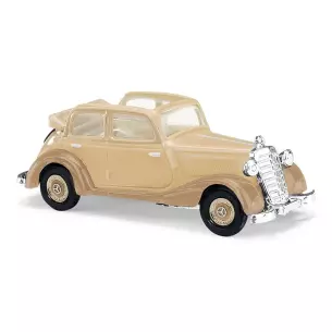 Véhicule Mercedes MB 170 V cabriolet crème caramel BUSCH 41447- HO 1/87