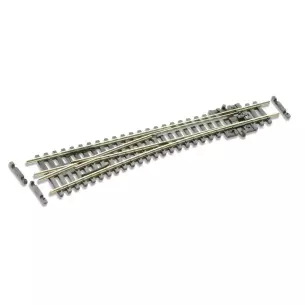 Aiguillage moyen à gauche Peco SLE396F - N 1/160 - Code 55