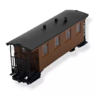 Voiture voyageur "Waldbahn" voie étroite ROCO 34064 OBB HOe 1/87 Ep.III-IV