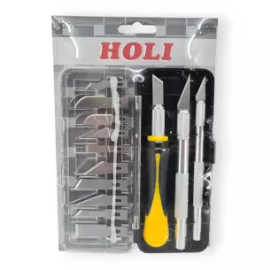 Set de 3 cutters avec 10 lames au choix