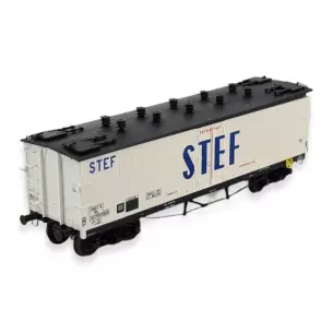 Wagon frigorifique STEF REE Modèles WB537 - HO 1/87 - SNCF - EP III