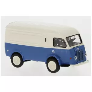 Véhicule Renault Goélette SAI 3709 livrée bleue et blanche - HO 1 : 87