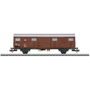 Boxcar Gbs 256 / Sheet Pile Walls MARKLIN 47311 - DB - HO 1/87 - EP IV