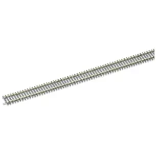 Rail droit 670 mm traverses bois Peco ST204 - HO : 1/87 - Code 100