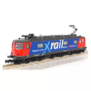 Locomotive électrique Re 620 rouge/bleu KATO K10176 - CFF - N 1/160 - EP V / VI