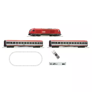 Set de départ Z21 Start : Train express Eurocity Roco 51341 - HO 1/87 - ÖBB - EP VI