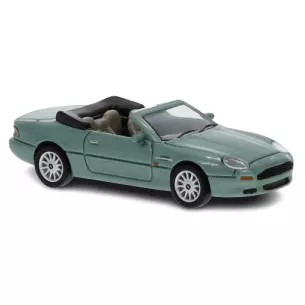 Voiture Aston Martin DB7 Volante cabriolet vert métallisé PCX 870144 - HO 1/87