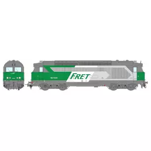 Locomotive Diesel BB67539 FRET "Nevers" REE MODELES MB168 - SNCF - HO 1/87