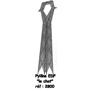 Poteau  réf : 2800