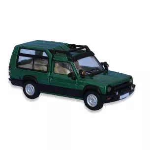 Véhicule 4x4 Matra Simca Rancho SAI 3441 - HO : 1/87 - livrée vert tonic