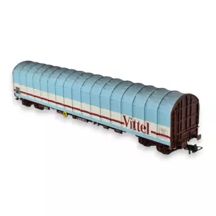 Wagon couvert bâchés à bogies type Rils, SNCF, Vittel HO 1/87e
