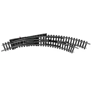 Aiguillage courbe à droite 42° R1 / R2 Minitrix 14957 - N 1/160 - code 80