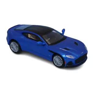 Voiture Aston Martin DBS Superleggera, bleu foncé métallisé PCX 870215 - HO 1/87