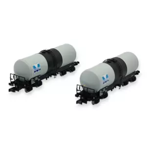 Set 2 Wagons Citernes "Millet" REE Modèles NW230 - N : 1/160