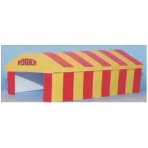 Tente de la ménagerie du cirque Pinder 1990
