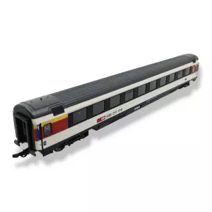 Voiture Voyageur Eurocity Apm 1ère classe Roco 74280 - HO 1/87 - CFF EP VI