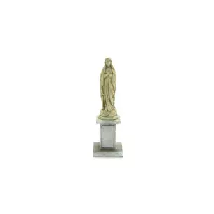 Vierge Marie avec socle - Bois Modelisme 111014 - HO 1/87