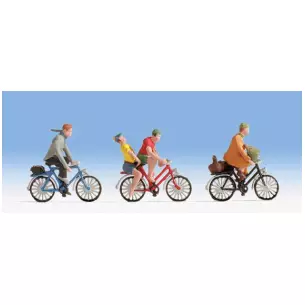 4 cyclistes + 3 vélos