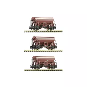 3 piece set Swing roof wagons- DB