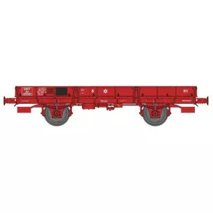 Flat car OCEM 29 REE Models WB606 Jho - HO 1/87 - SNCF - EP III