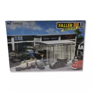 Rampe couverte pour véhicules Militaires Faller 144026 - HO : 1/87